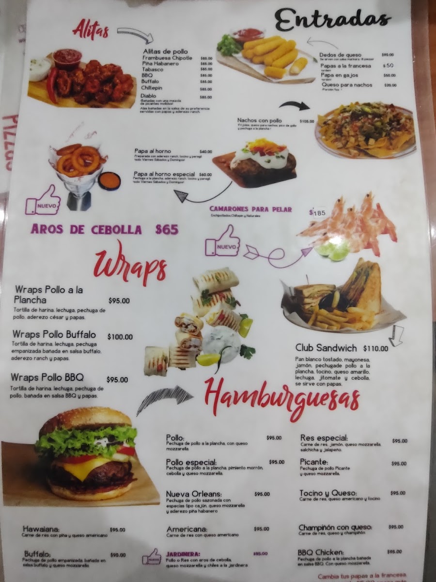 Emporios Pizza sucursal centro Menu - Image 1