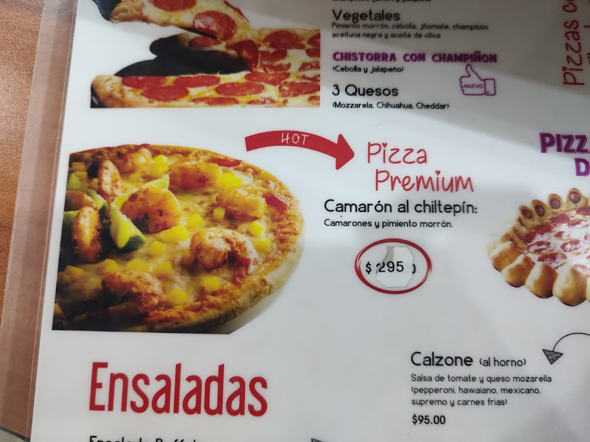 Emporios Pizza sucursal centro Menu - Image 6